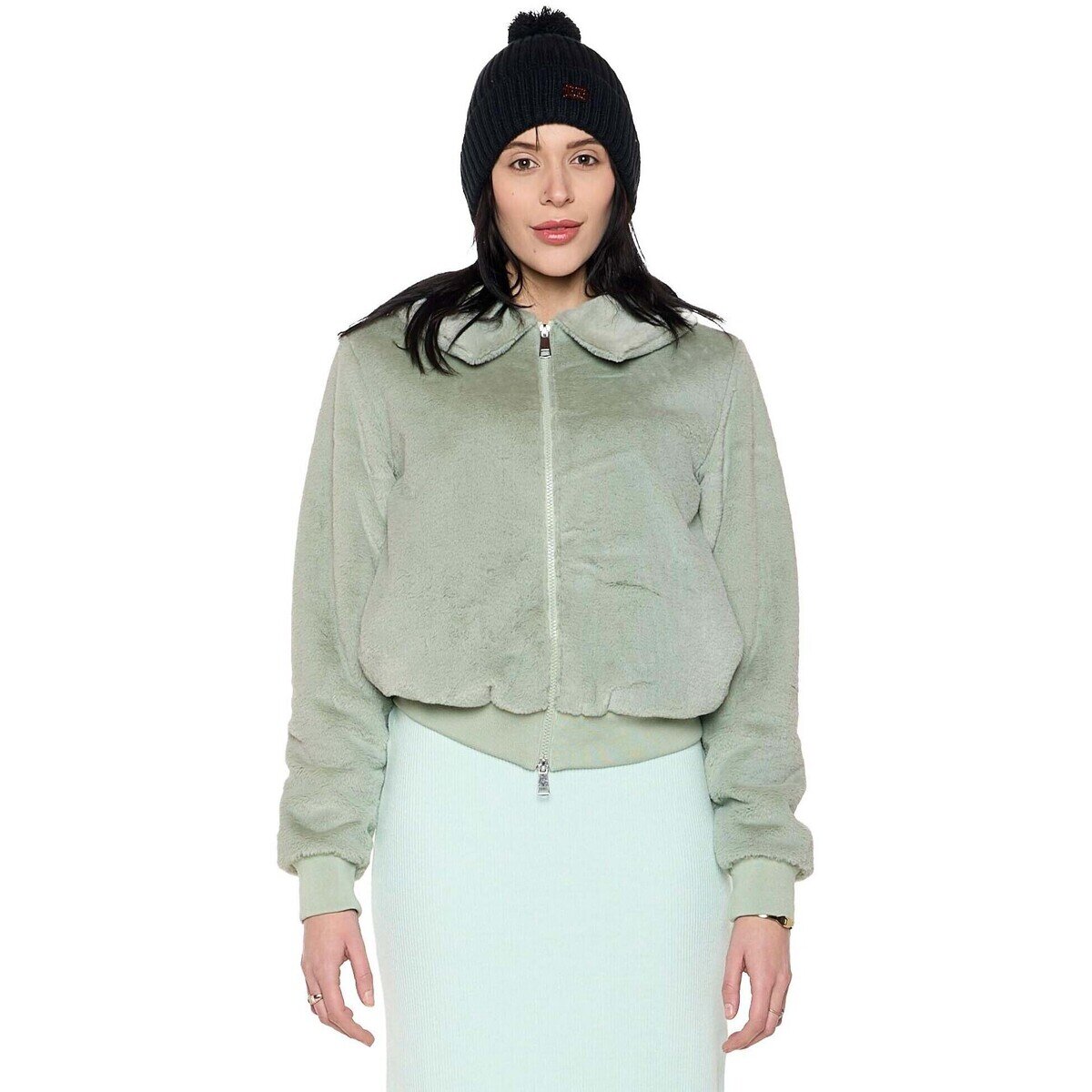 Leone 1947 Îmbracaminte Woman Jackets Sherpa Never Without