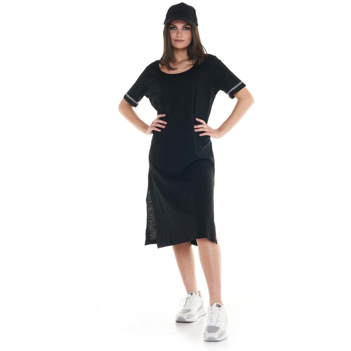 Leone 1947 Îmbracaminte Woman Long Dress Crystal