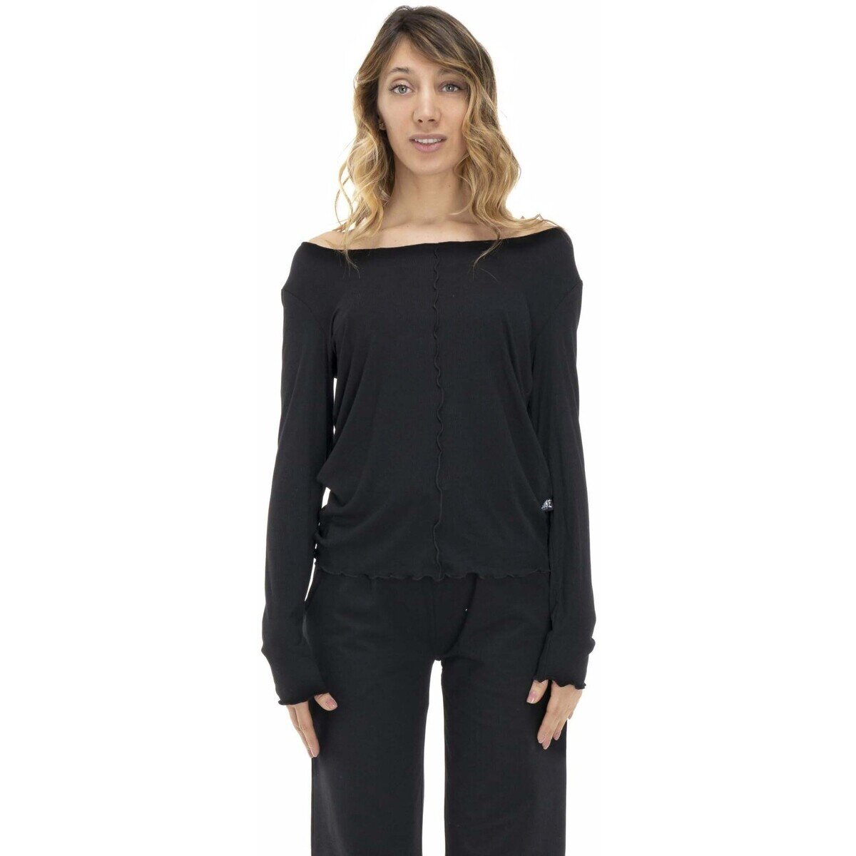 Leone 1947 Îmbracaminte Woman Long Sleeves T-Shirt Earth Tones