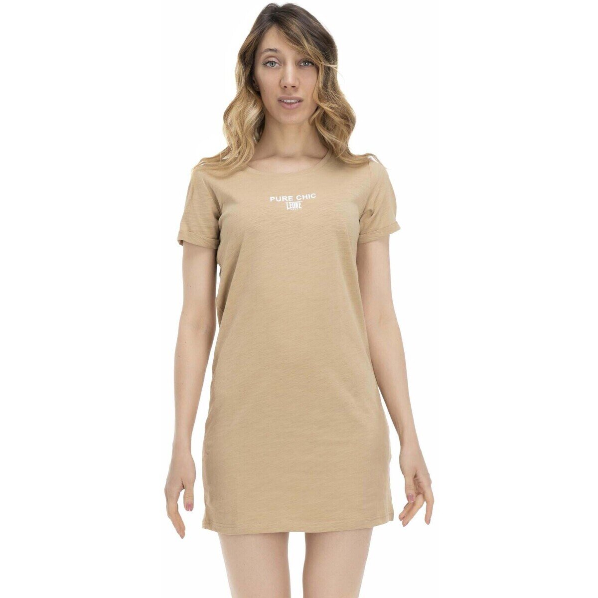 Leone 1947 Îmbracaminte Woman Maxi Earth Tones