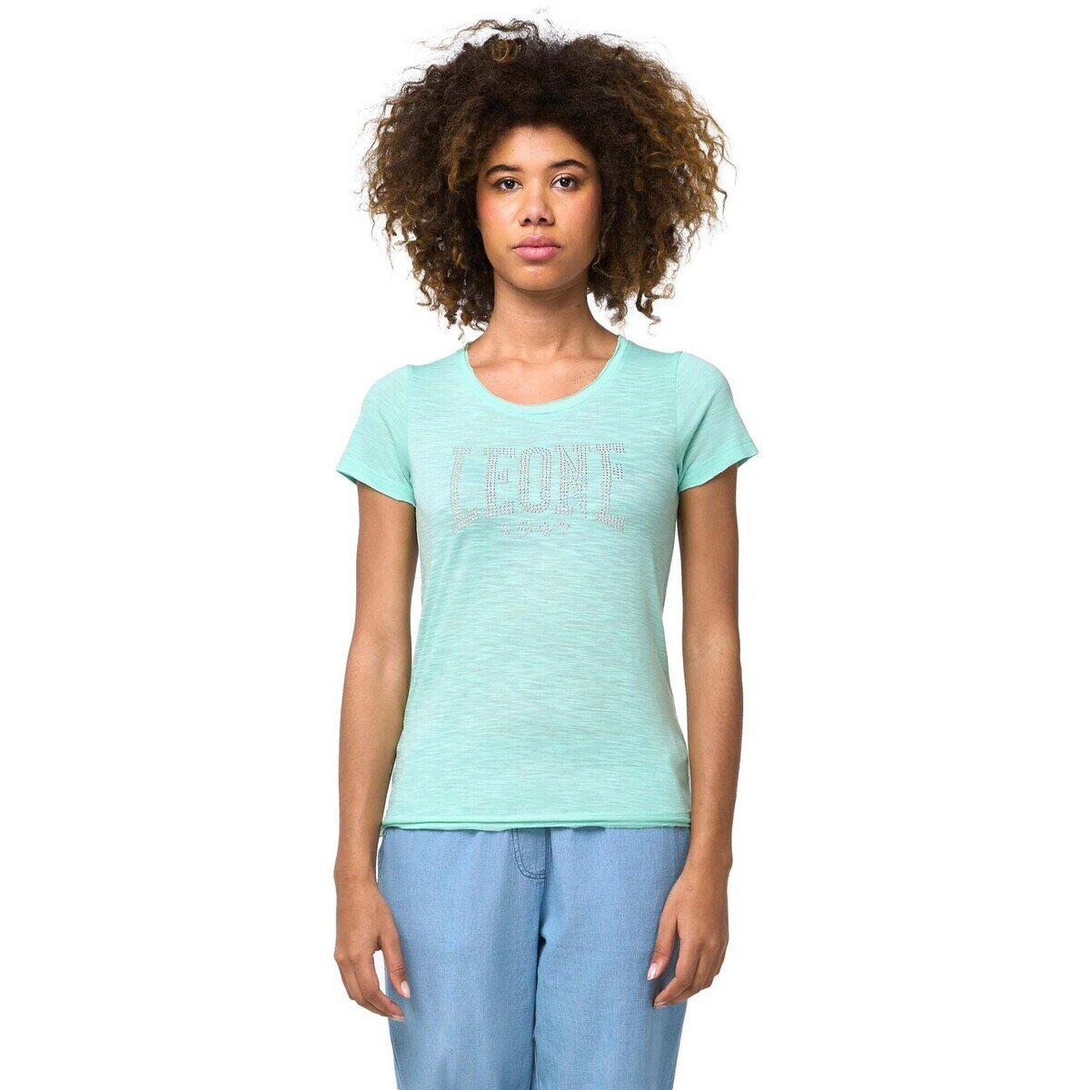 Leone 1947 Îmbracaminte Woman Short Sleeves Bright