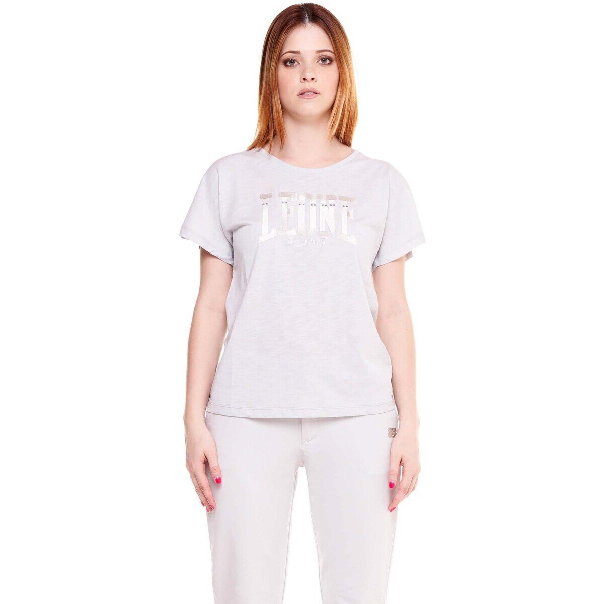 Leone 1947 Îmbracaminte Woman Short Sleeves Crystal