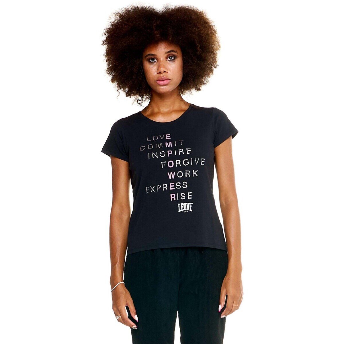 Leone 1947 Îmbracaminte Woman Short Sleeves Leisure