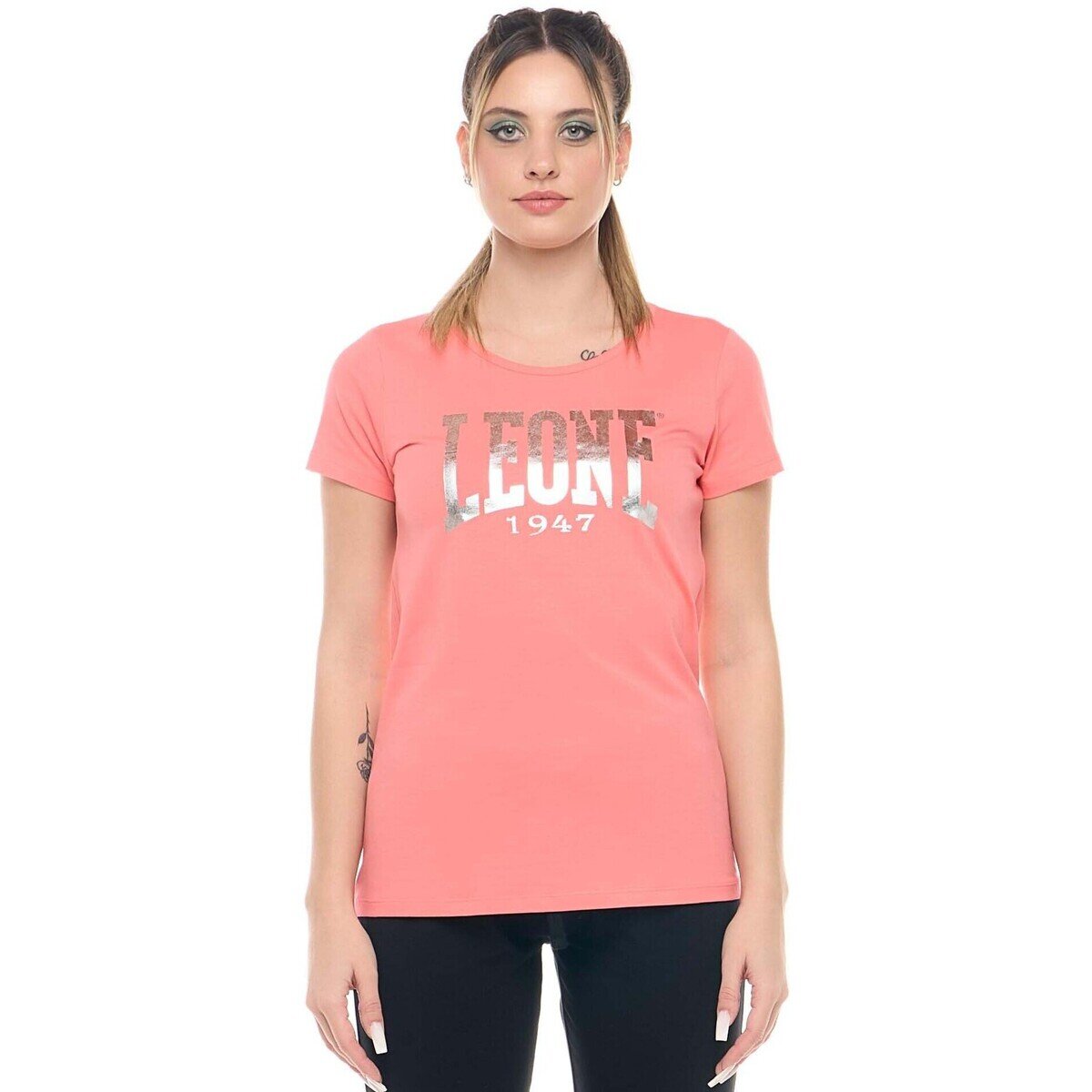Leone 1947 Îmbracaminte Woman Short Sleeves New Basic