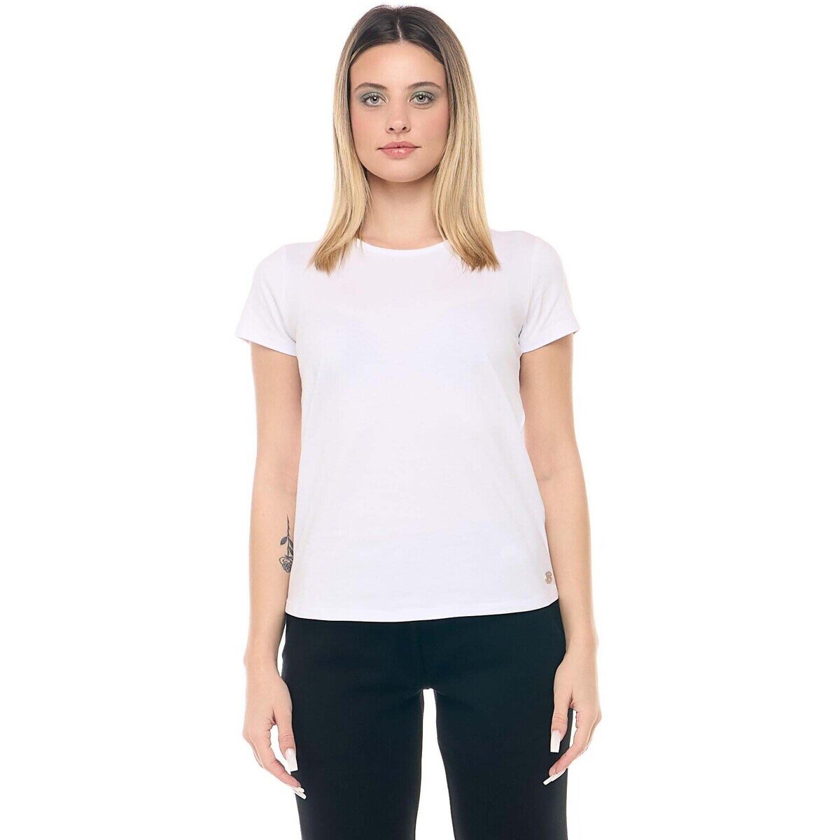Leone 1947 Îmbracaminte Woman Short Sleeves New Basic