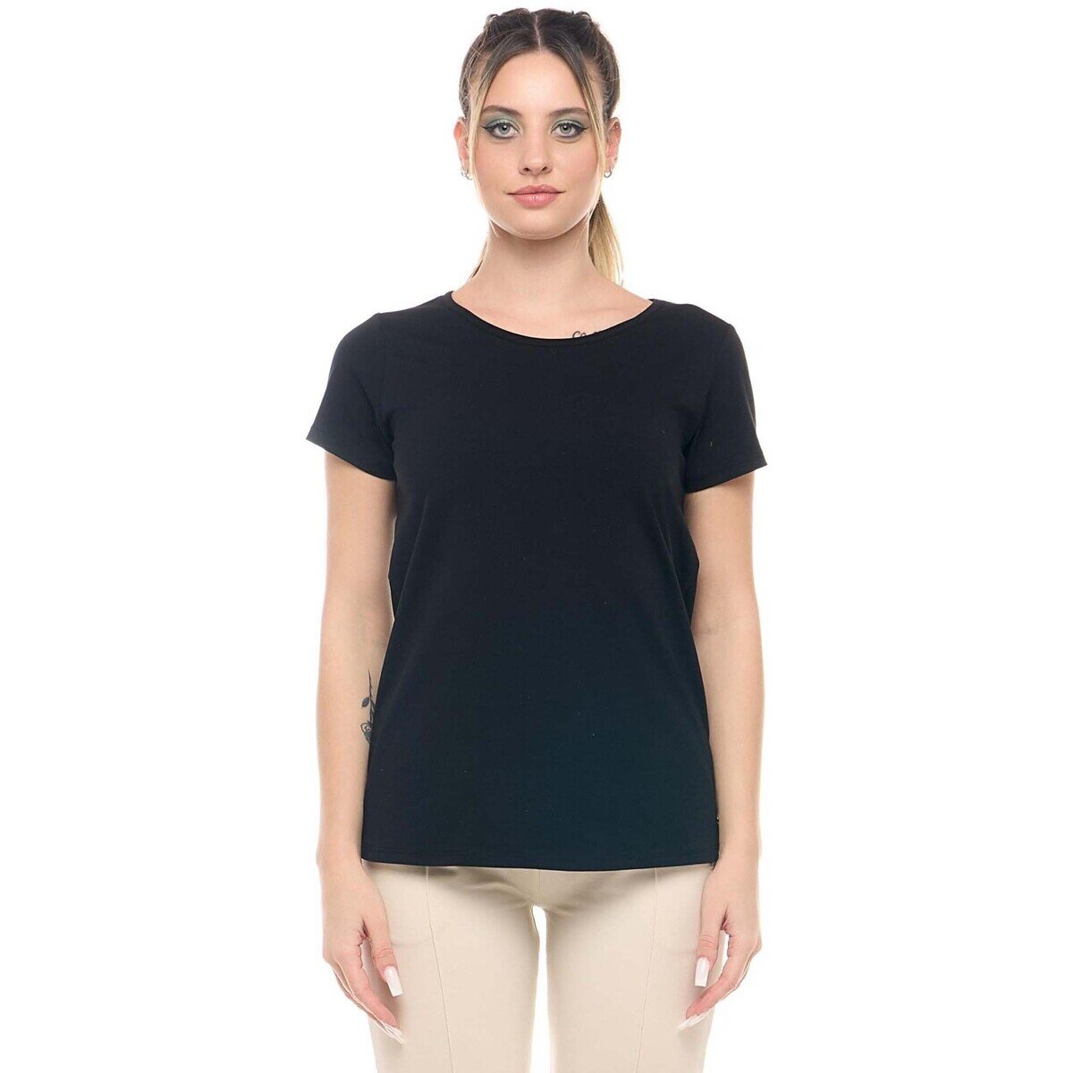 Leone 1947 Îmbracaminte Woman Short Sleeves New Basic