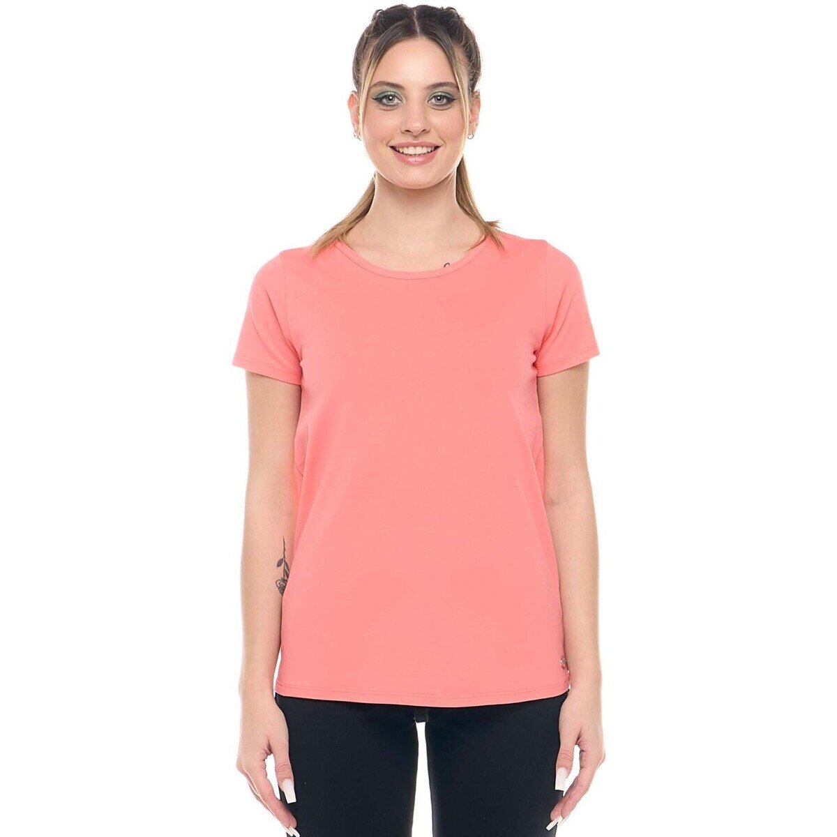 Leone 1947 Îmbracaminte Woman Short Sleeves New Basic