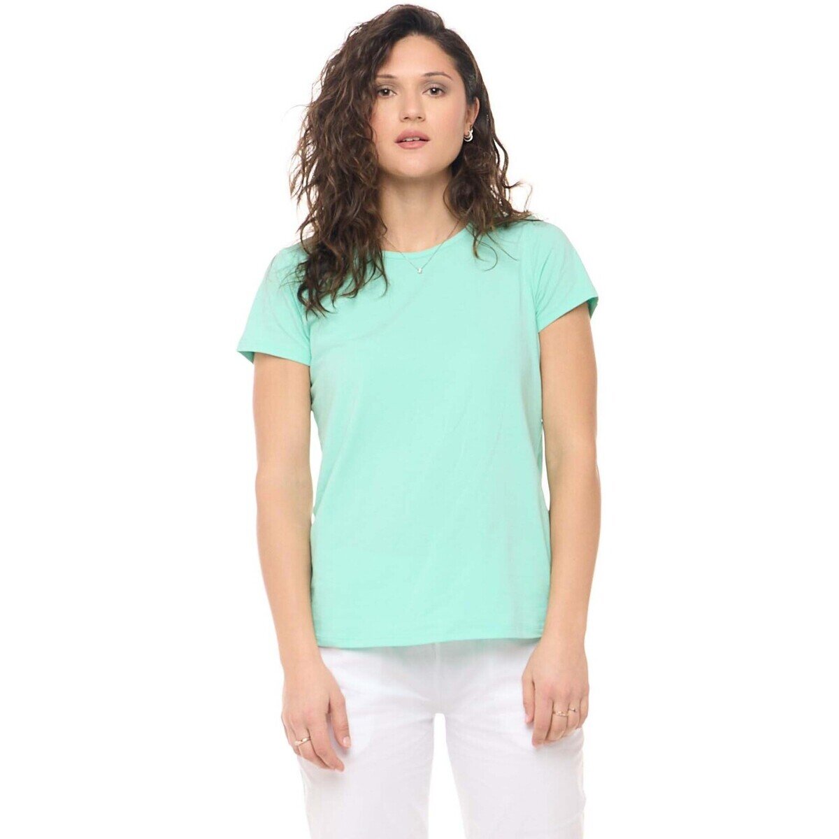 Leone 1947 Îmbracaminte Woman Short Sleeves New Basic