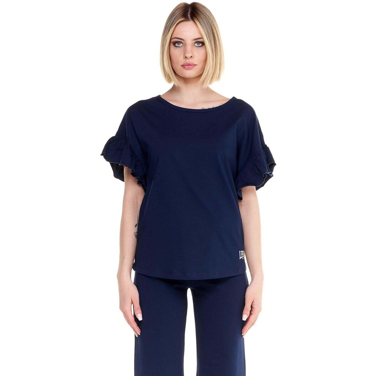 Leone 1947 Îmbracaminte Woman Short Sleeves Sparkly