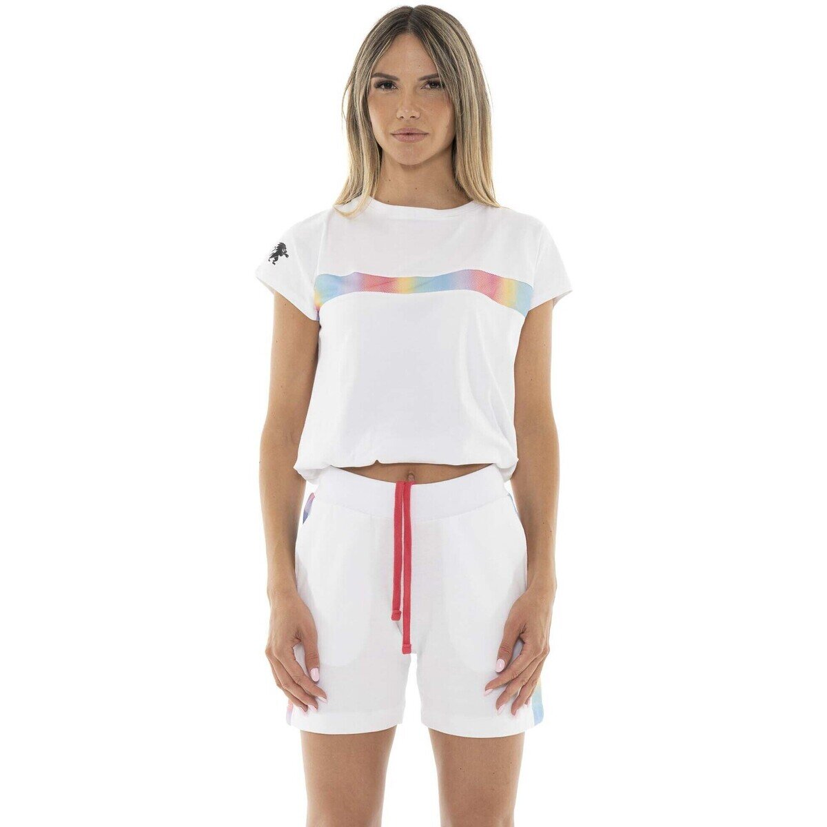 Leone 1947 Îmbracaminte Woman Short Sleeves Summer Bright