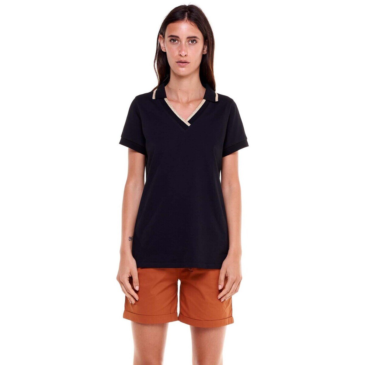 Leone 1947 Îmbracaminte Woman Stretch Earth Tones