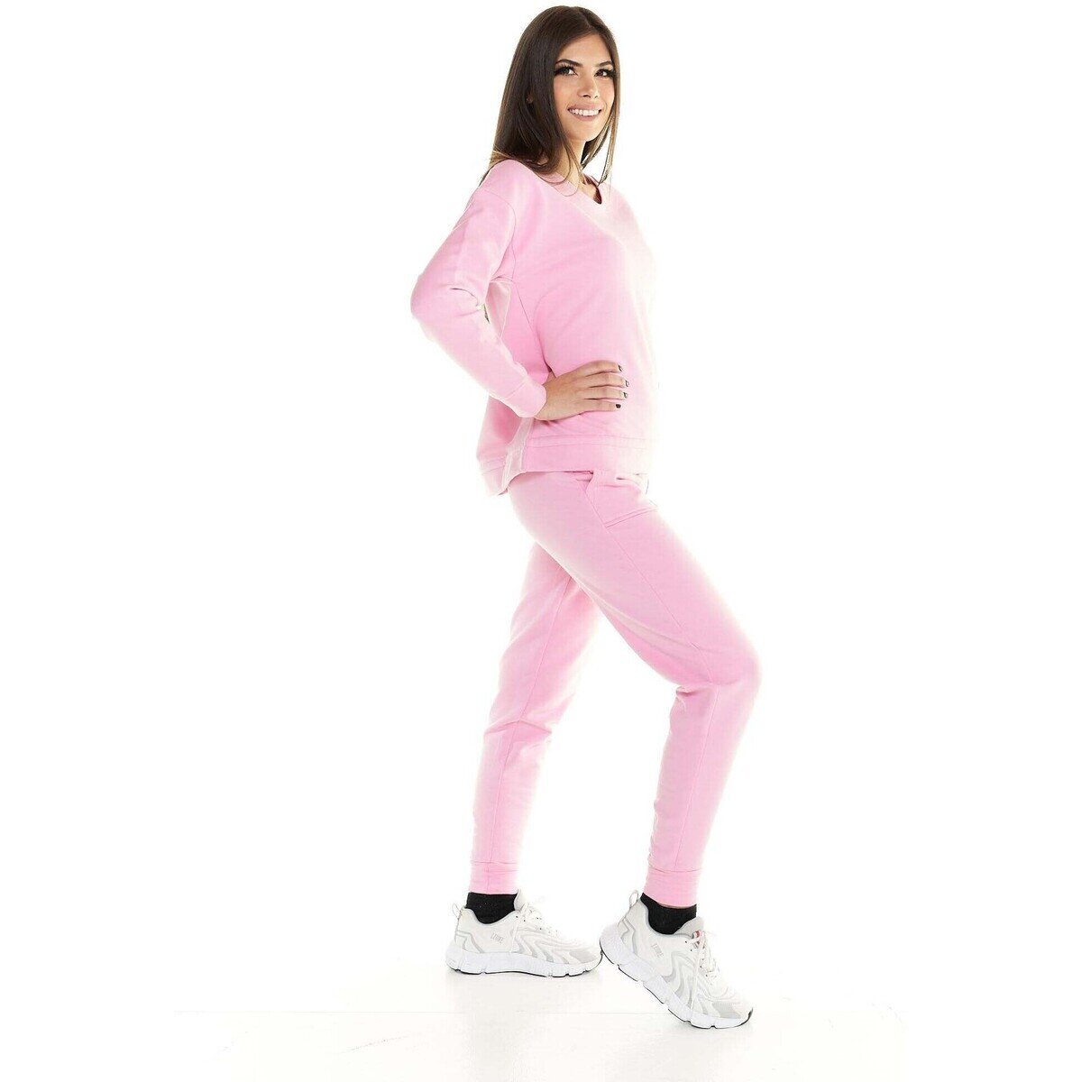 Leone 1947 Îmbracaminte Woman Sweatpants Big Pocket Leisure