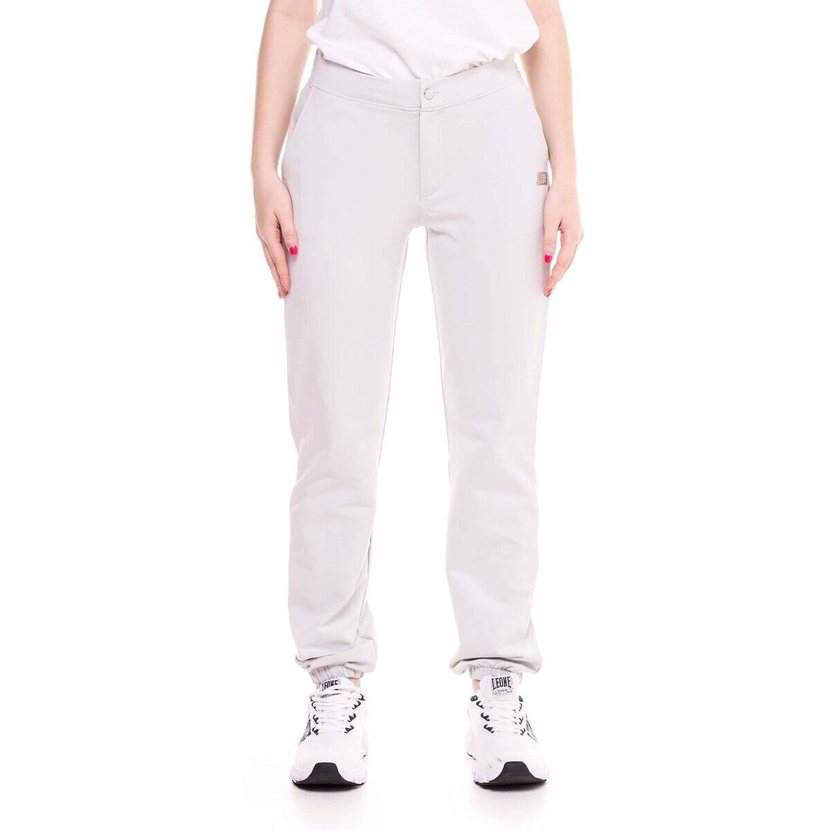 Leone 1947 Îmbracaminte Woman Sweatpants Crystal