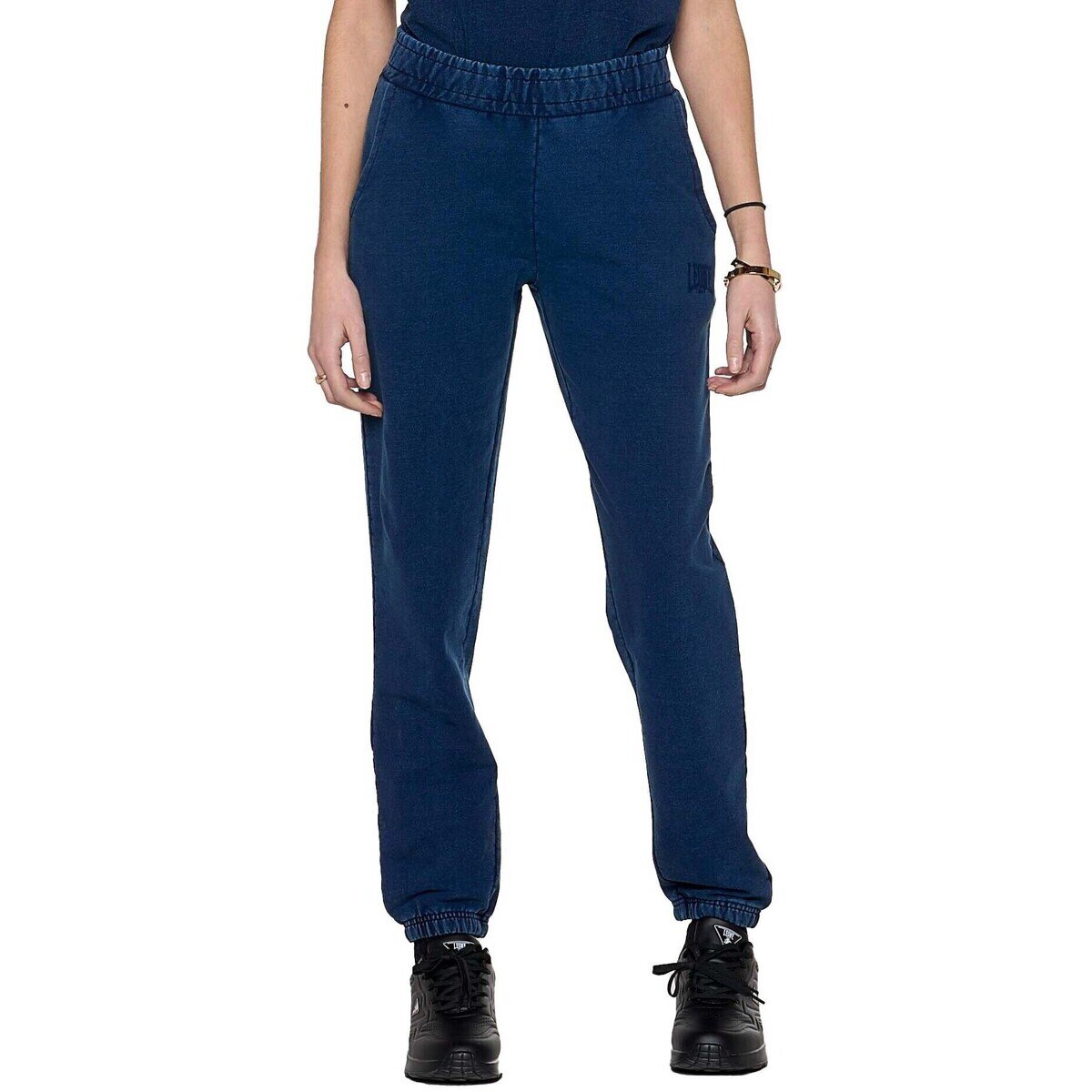 Leone 1947 Îmbracaminte Woman Sweatpants Indaco