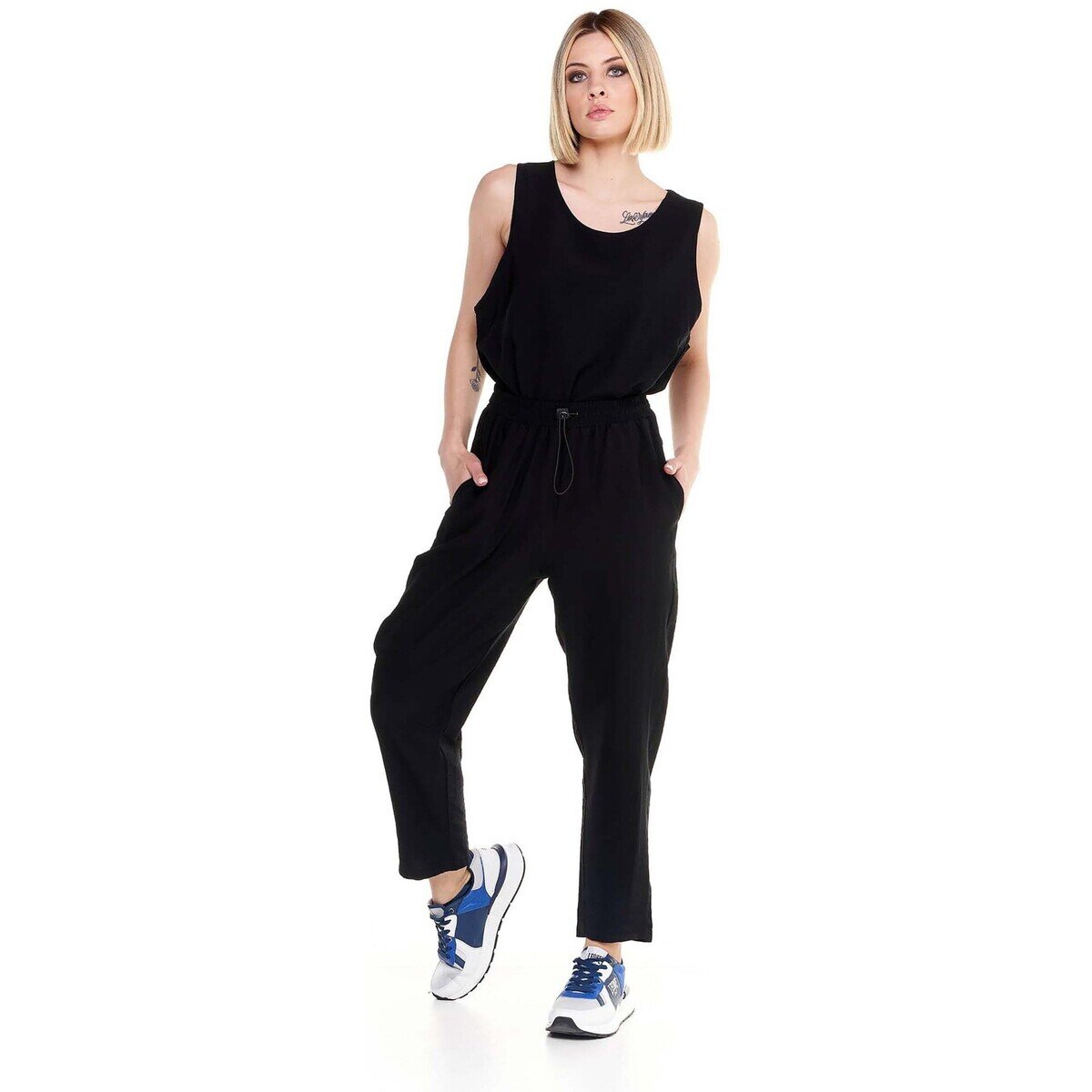 Leone 1947 Îmbracaminte Woman Sweatpants Sparkly