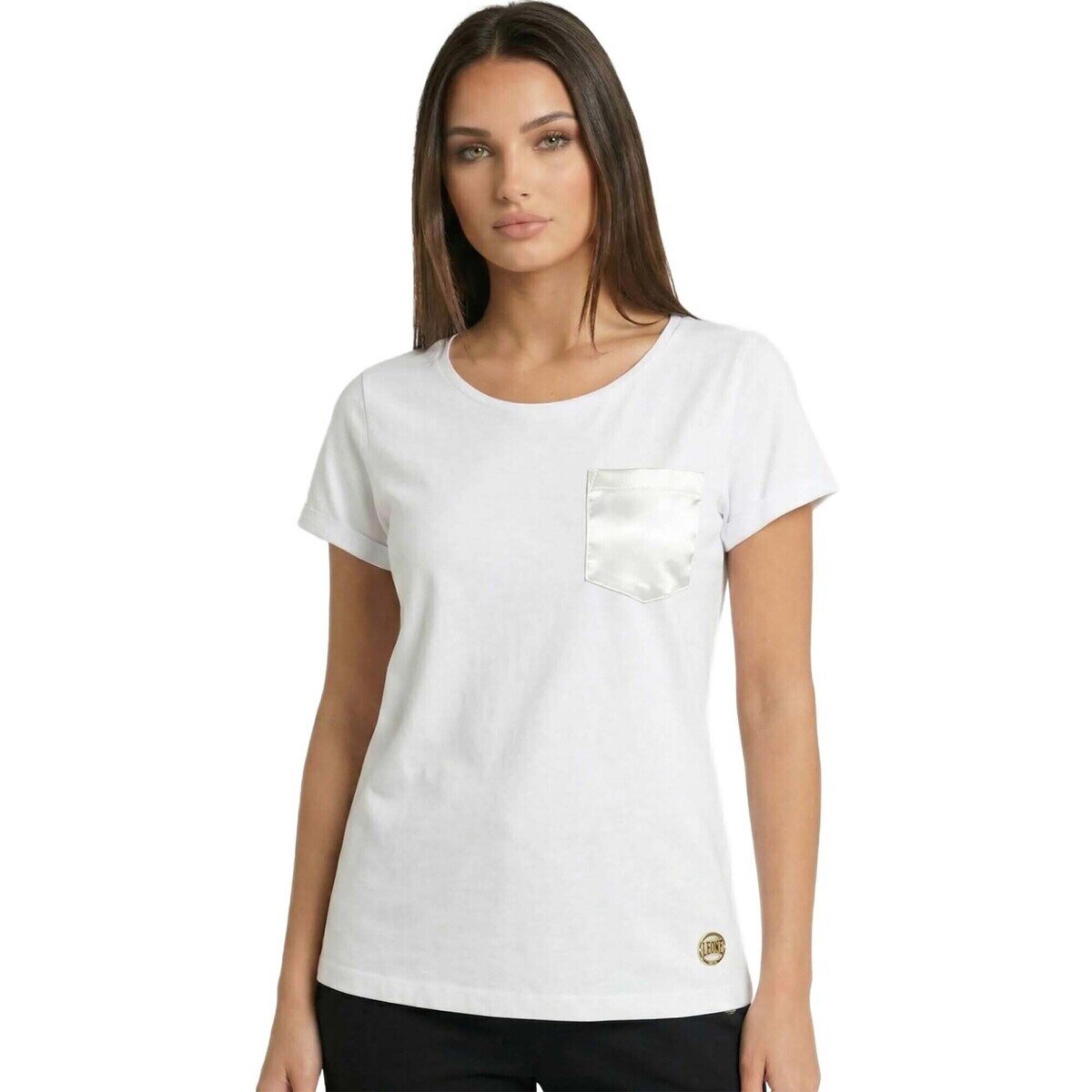 Leone 1947 Îmbracaminte Woman T-Shirt Short Sleeves Classy