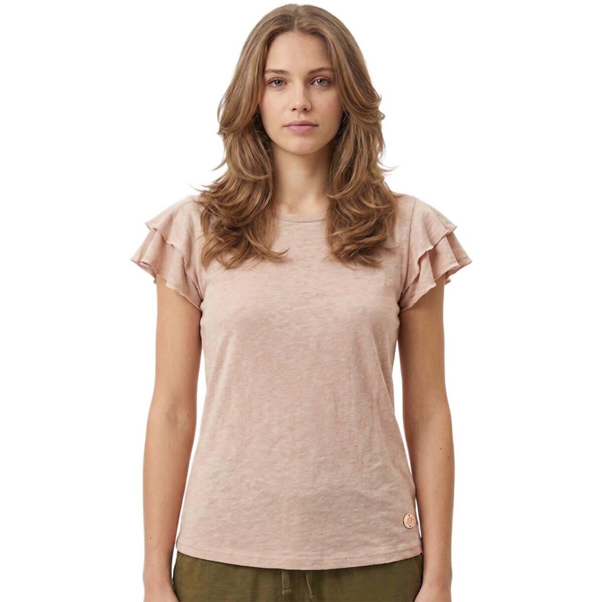 Leone 1947 Îmbracaminte Woman T-Shirt Short Sleeves Urban Safari