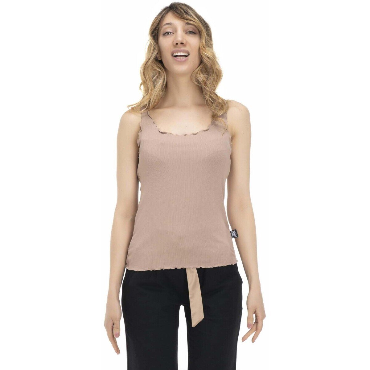 Leone 1947 Îmbracaminte Woman Tank Earth Tones