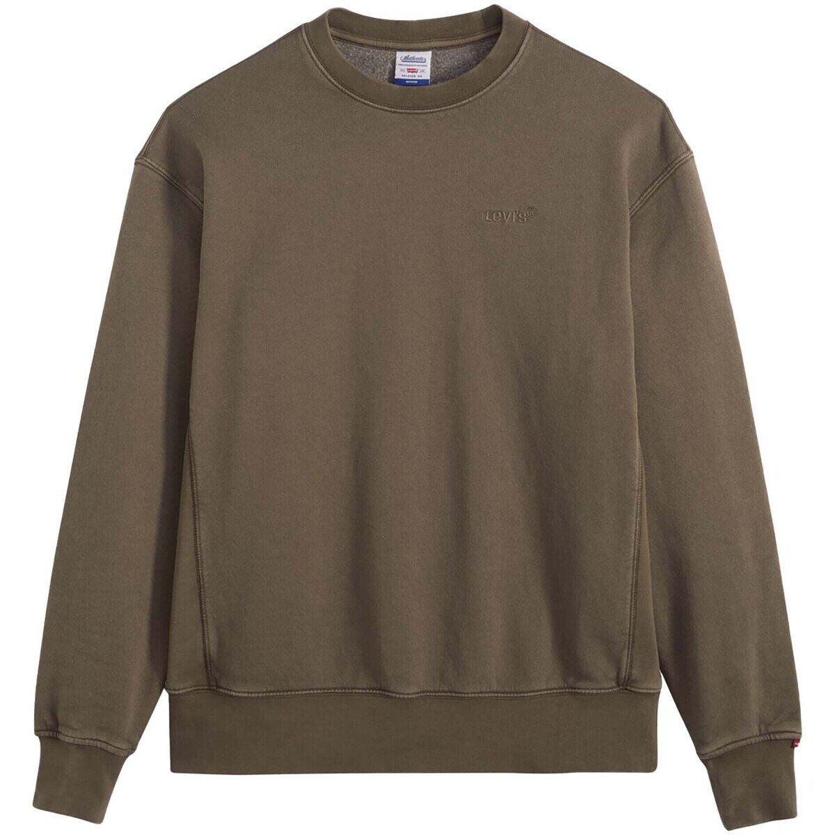 Levi's Îmbracaminte Authentic Crew Garment Dye Khaki Green G