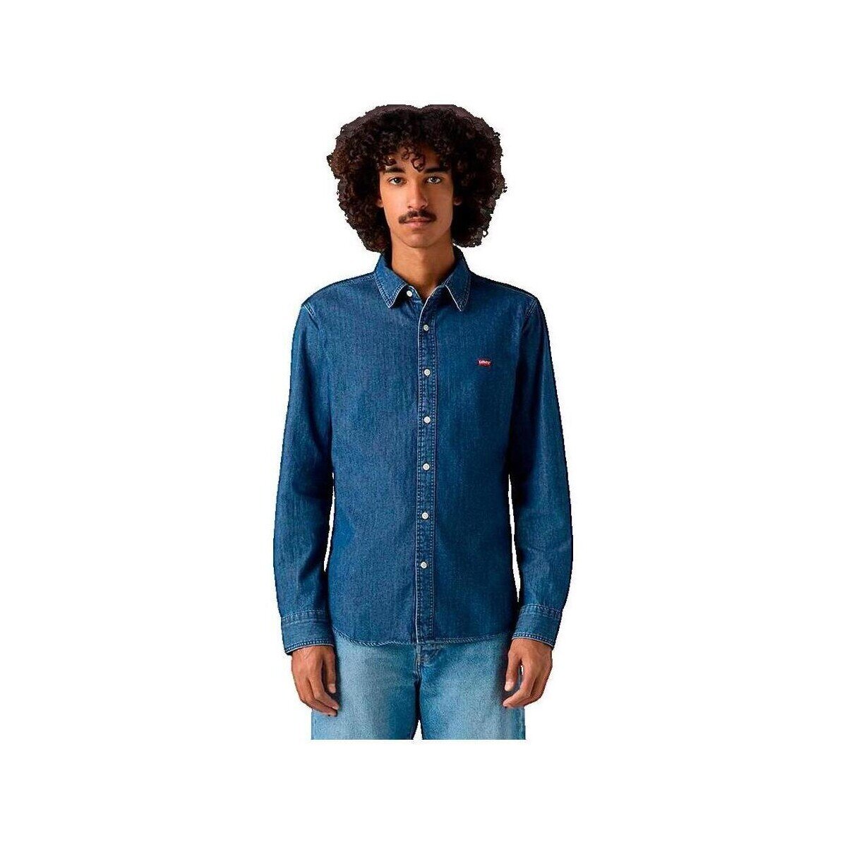 Levi's Îmbracaminte Chemise Battery bleu manches longues