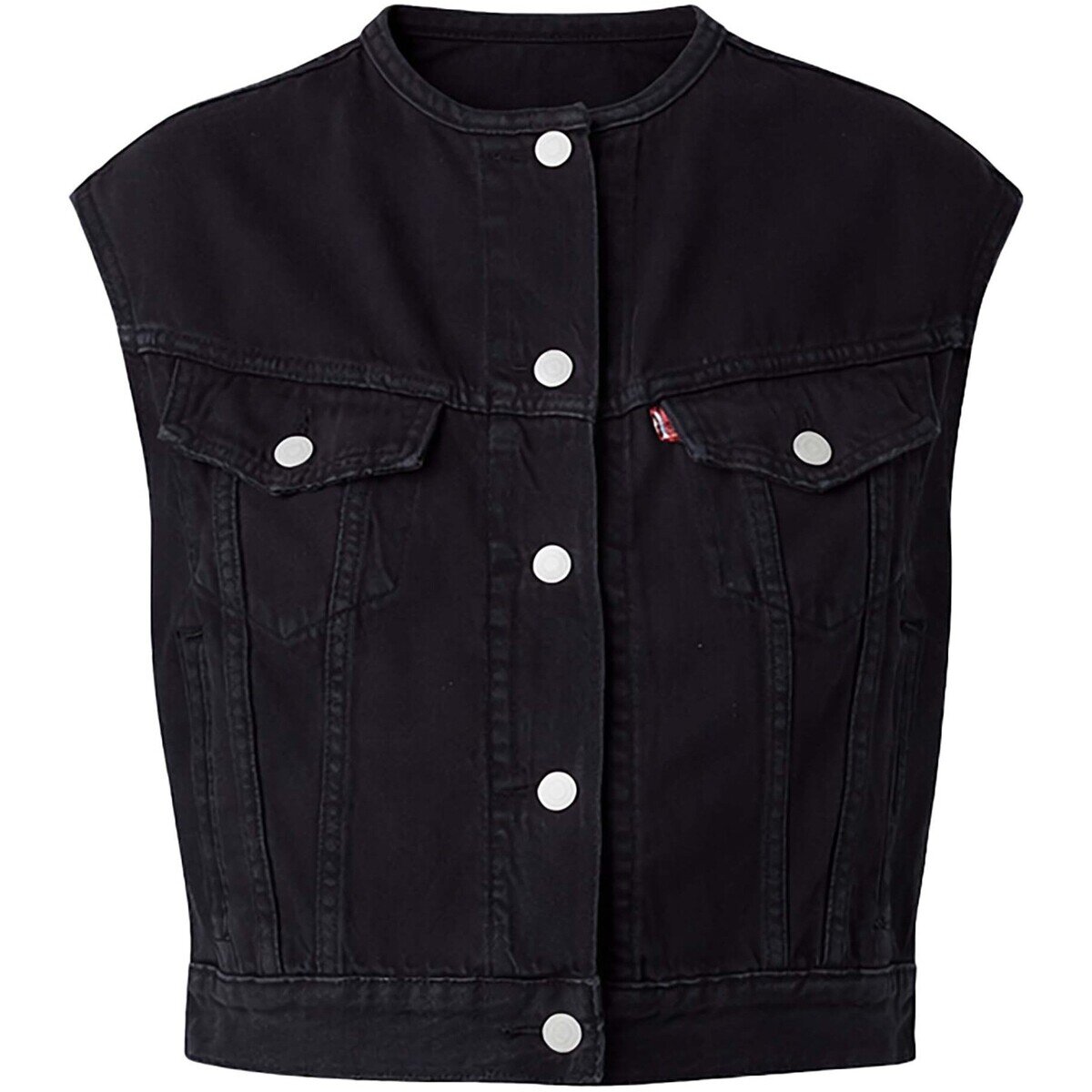 Levi's Îmbracaminte Collarless Shrunken 90S Vest N