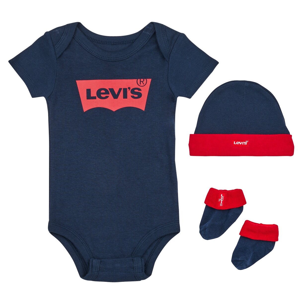 Levi's Îmbracaminte LHN BATWING ONESIE HAT BOOTIE