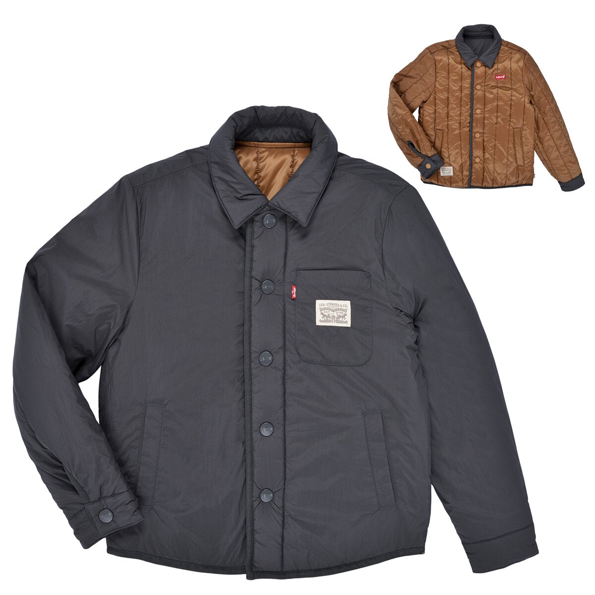 Levi's Îmbracaminte LVB REVERSIBLE QUILTED SHACKET