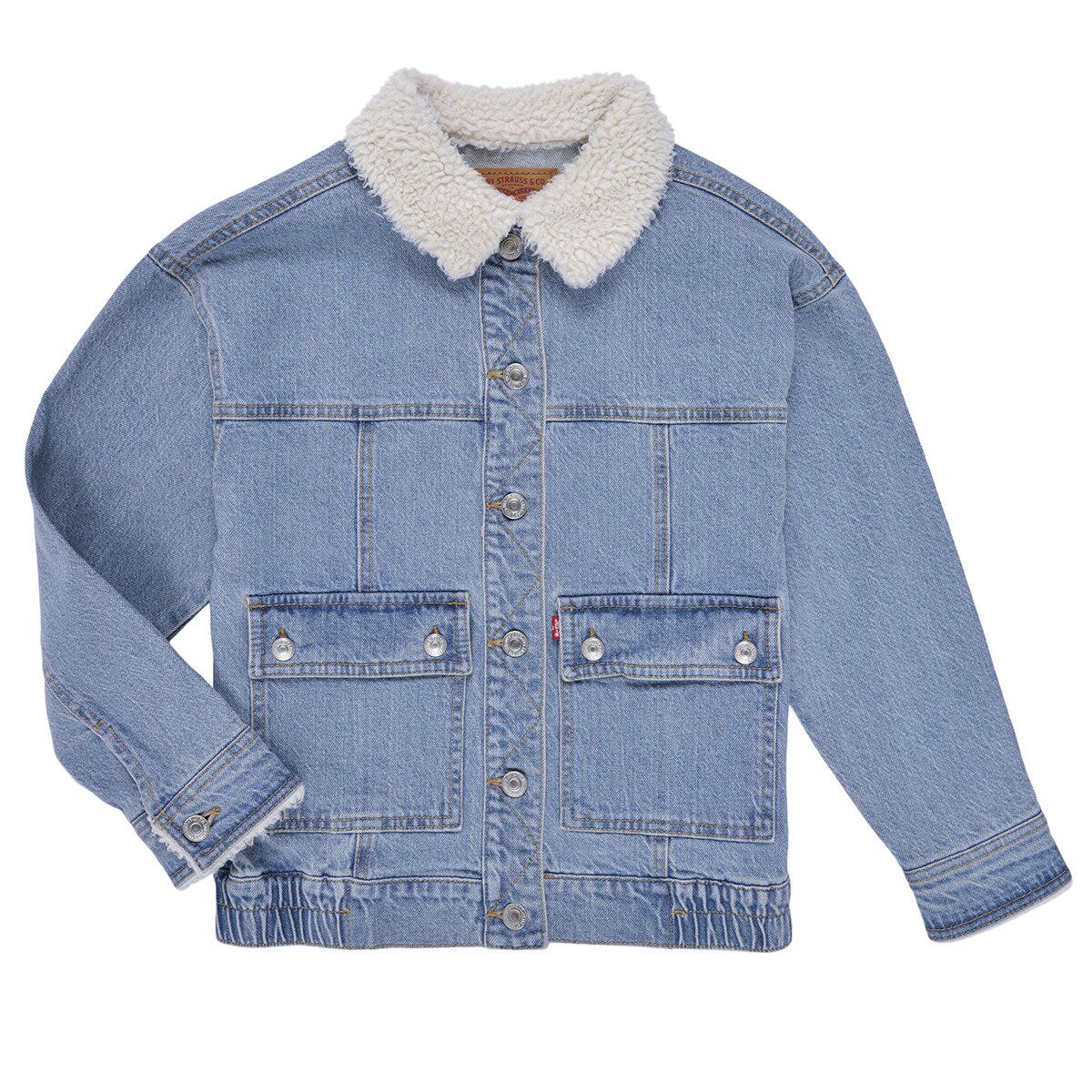 Levi's Îmbracaminte LVG DENIM JACKET W/ SHERPA COL