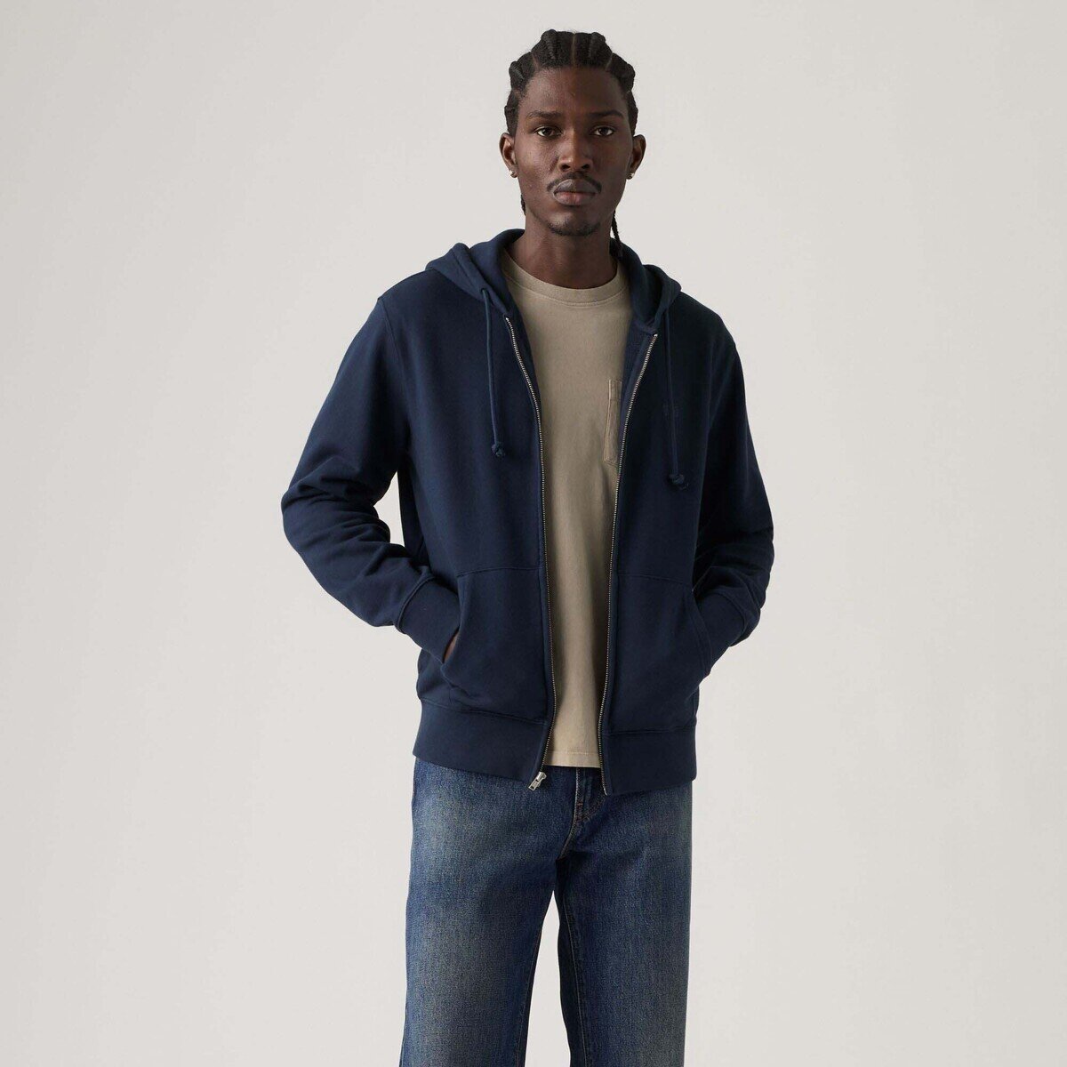 Levi's Îmbracaminte The Original Hm Zip Up Navy Blazer