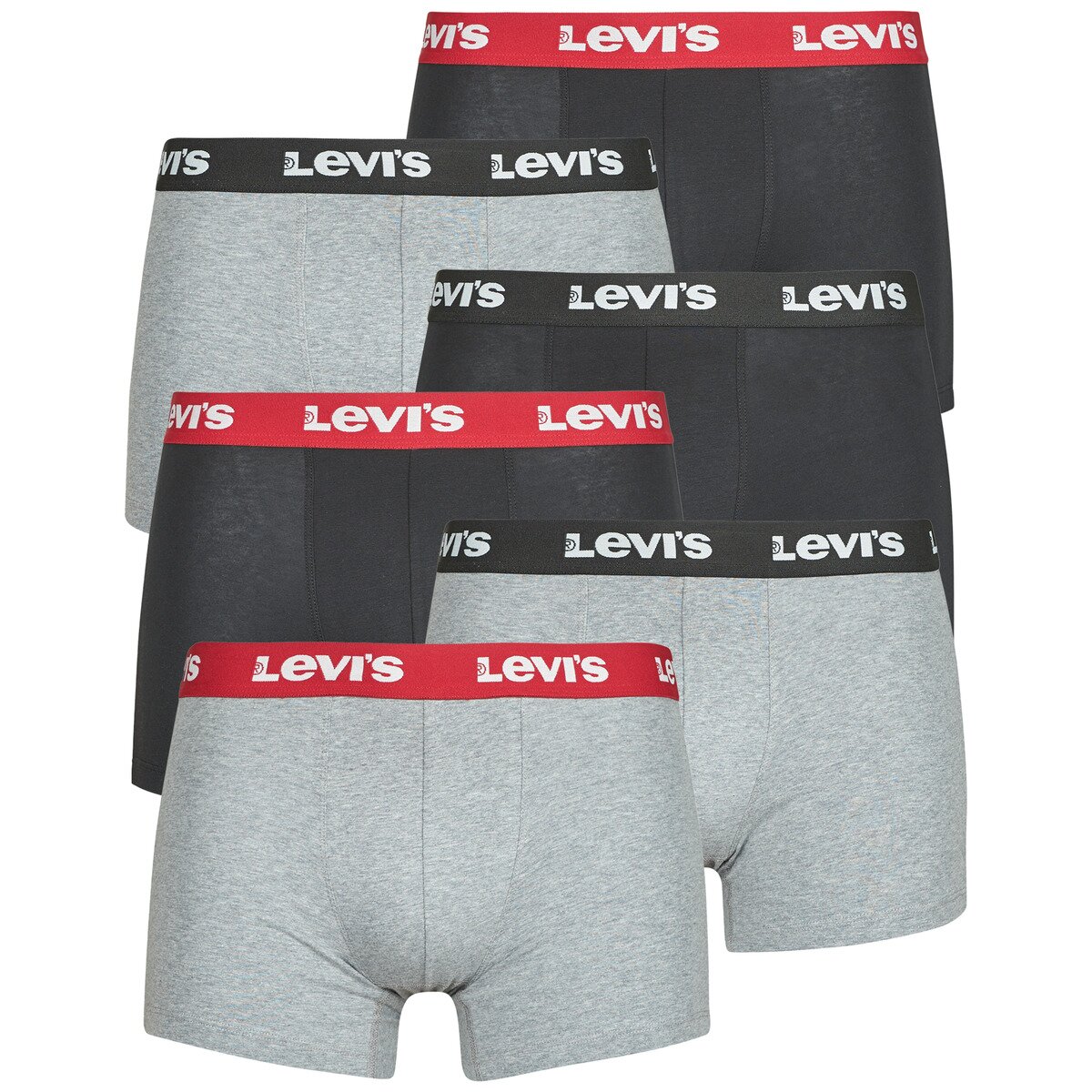 Levi's Lenjerie intimă REPEAT LOGO BOXER ECOM Pack de 6