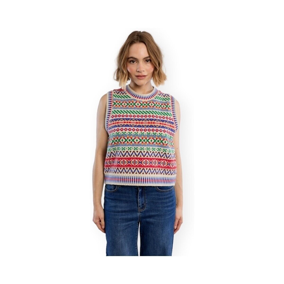 Lili Sidonio Îmbracaminte Knit ELF1033 - Offwhite
