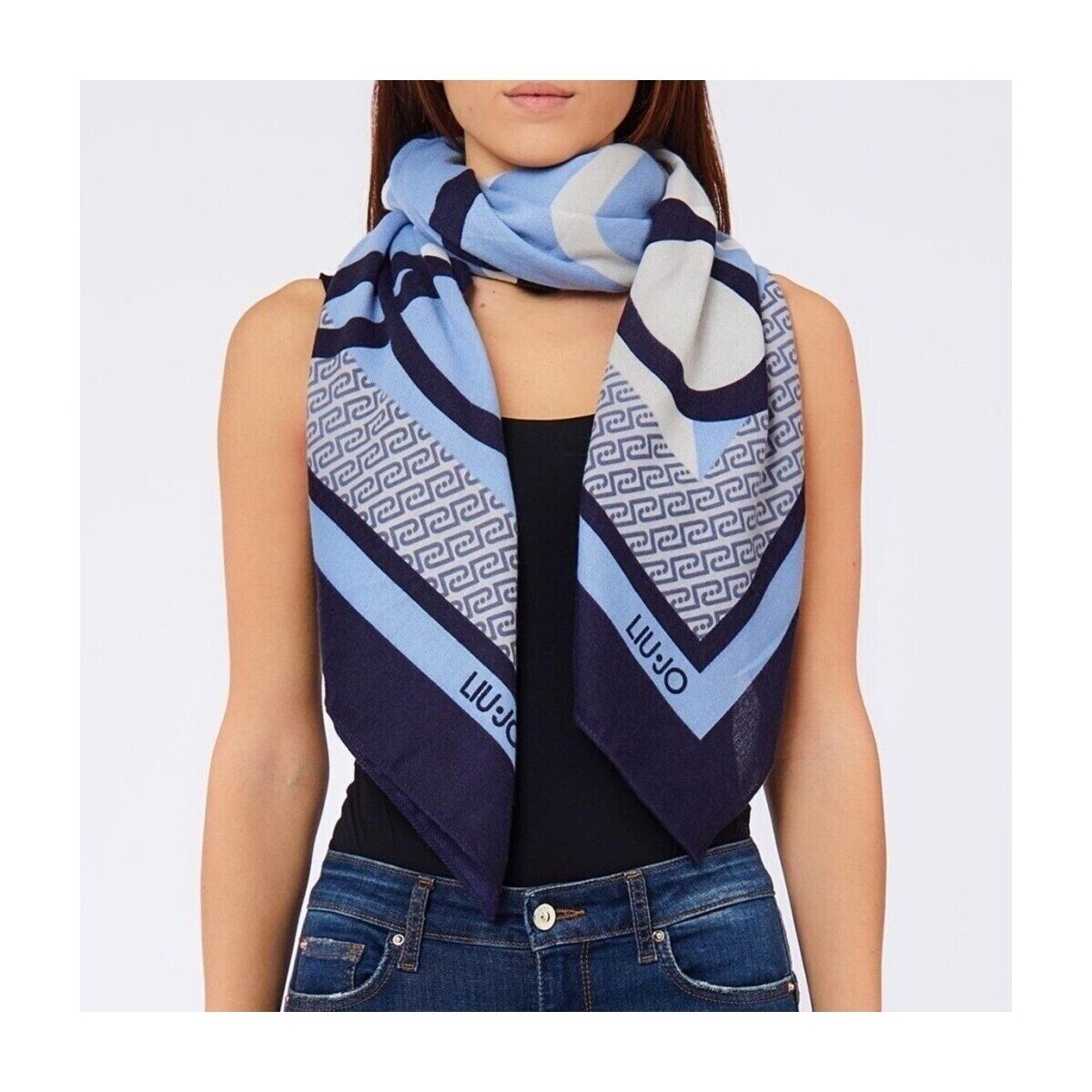 Liu Jo Accesorii textile 2f6068 T2745 Foulard Portalogo