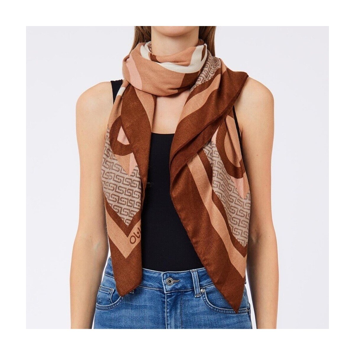 Liu Jo Accesorii textile 2f6068 T2745 Foulard Portalogo