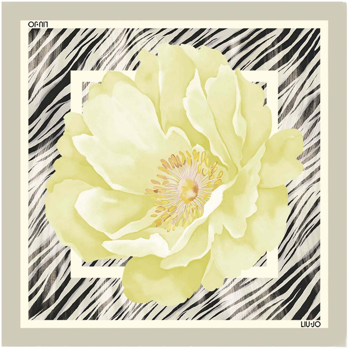 Liu Jo Accesorii textile ECS FOULARD FLOWERS 70X70 2A6053 T2745