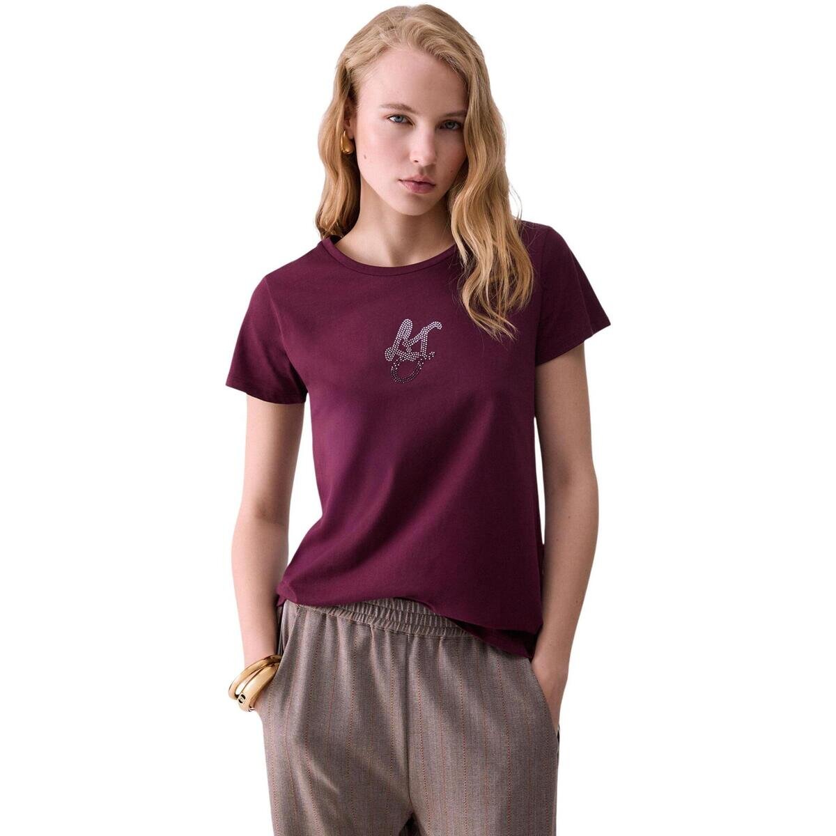 Liu Jo Îmbracaminte BASIC T-SHIRT TF6251 JS923