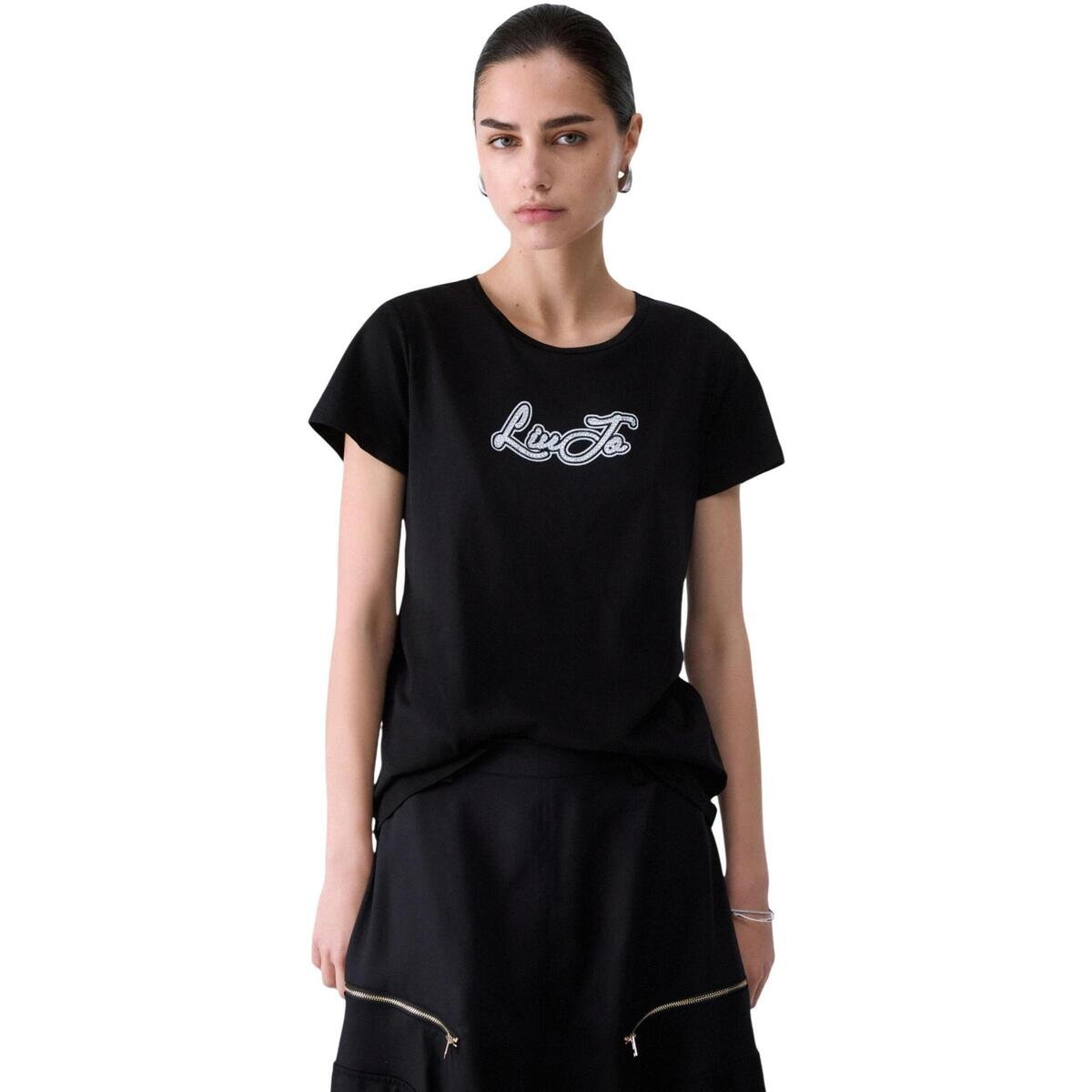 Liu Jo Îmbracaminte BASIC T-SHIRT TF6283 JS923