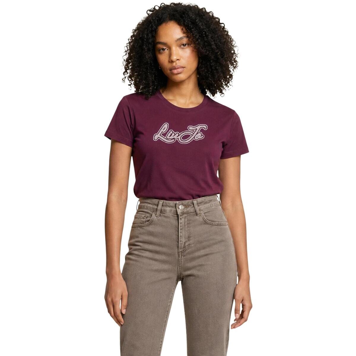 Liu Jo Îmbracaminte BASIC T-SHIRT TF6283 JS923
