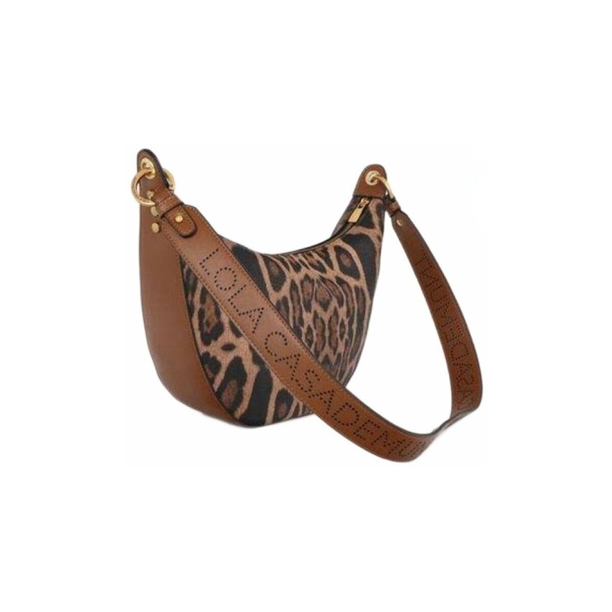 Lola Casademunt Genti Combined Shoulder Bag With Leather Effec