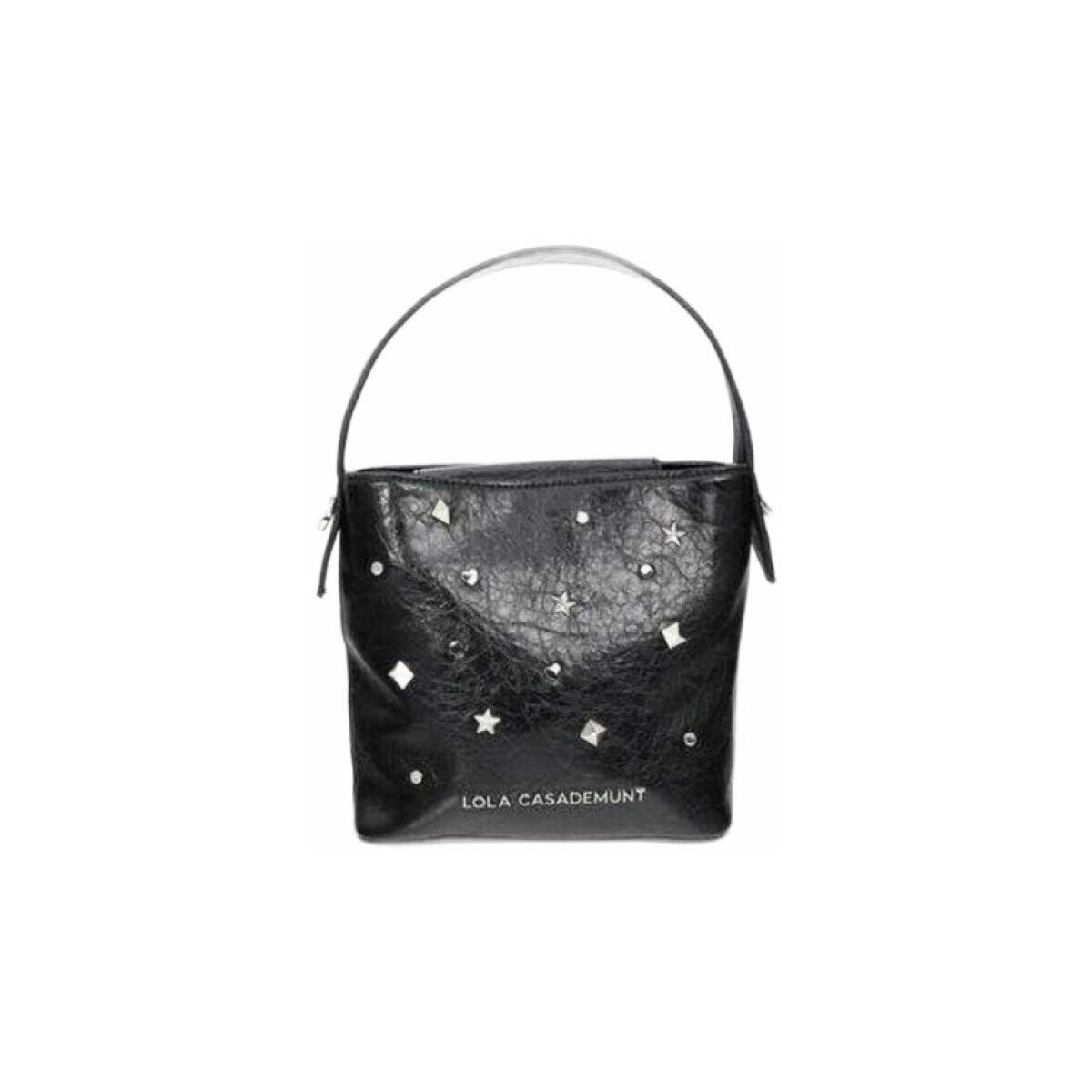 Lola Casademunt Genti Star And Heart Studded Shoulder Bag
