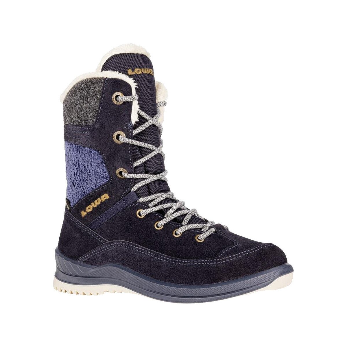 Lowa Pantofi Bottes Bianca GTX Hi JR Navy imperméables