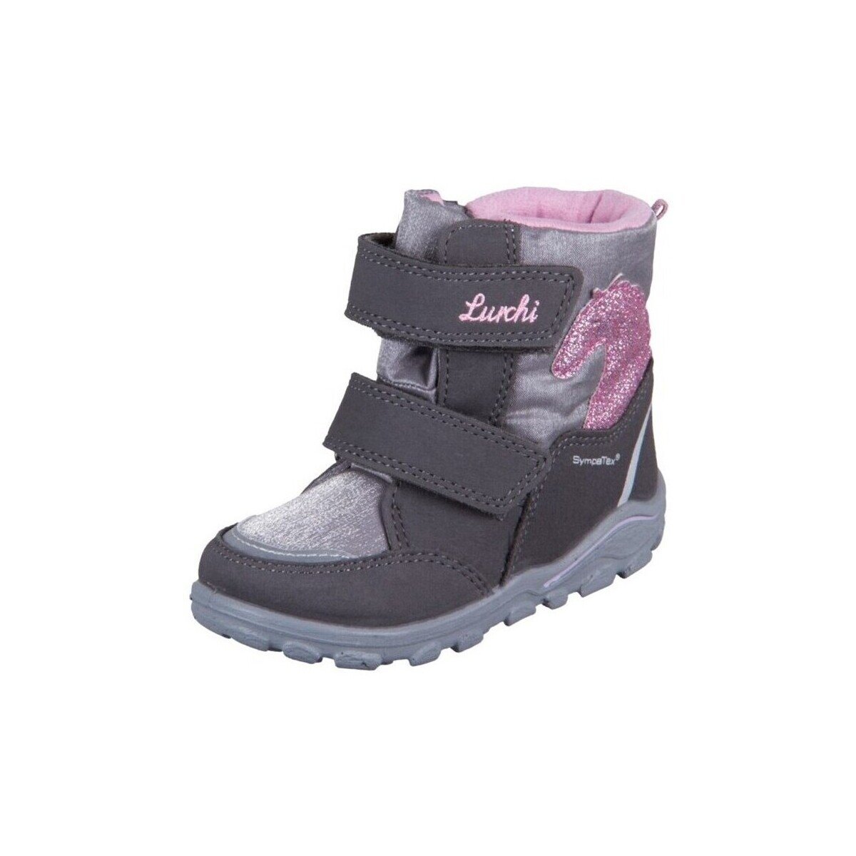 Lurchi Pantofi Kalea Grey Pink Textil
