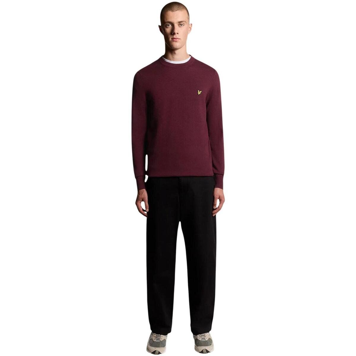 Lyle & Scott Îmbracaminte Cotton Merino Crew Neck Jumper 263MLSKN2110VC
