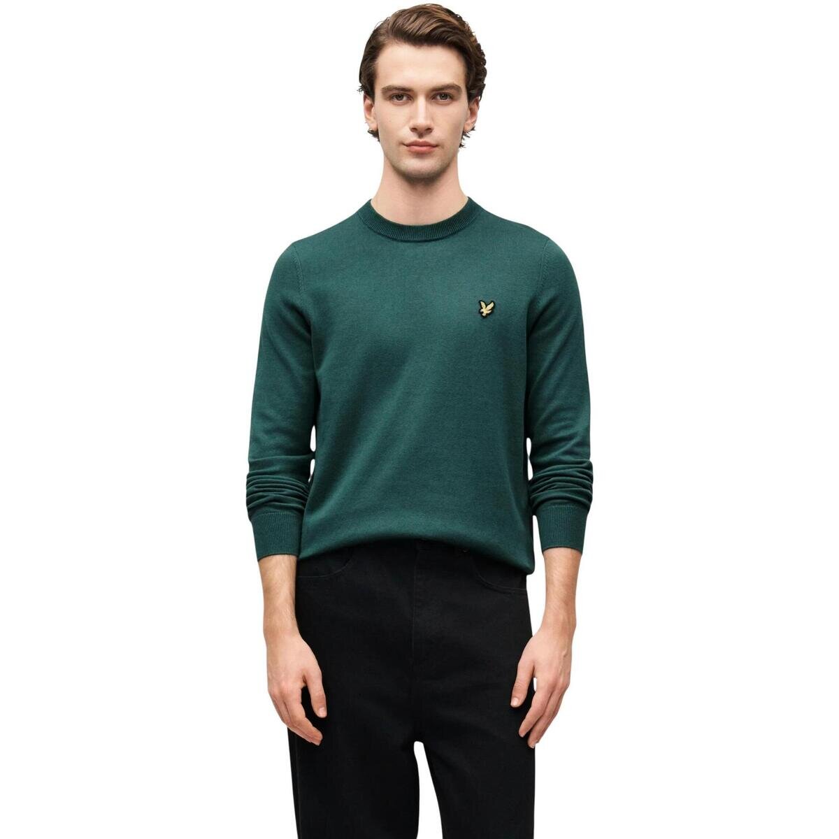 Lyle & Scott Îmbracaminte Cotton Merino Crew Neck Jumper 263MLSKN2110VC