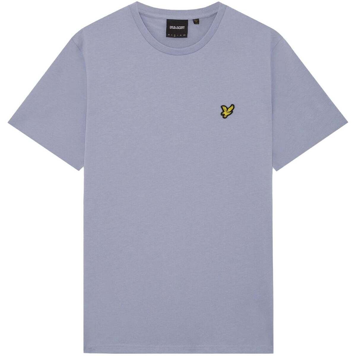 Lyle & Scott Îmbracaminte Plain T-Shirt Bubble Blue
