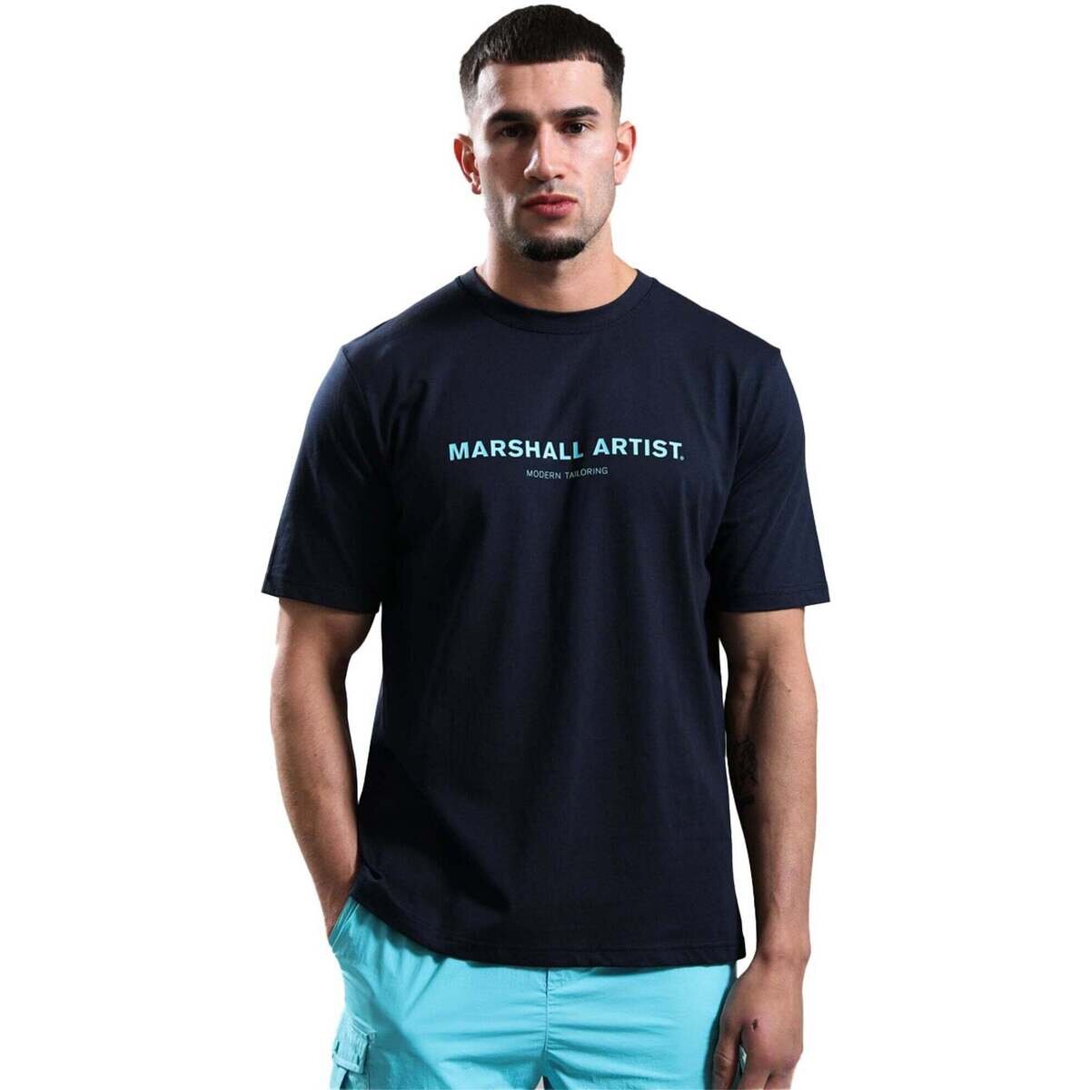 Marshall Artist Îmbracaminte Thermo T-Shirt Navy