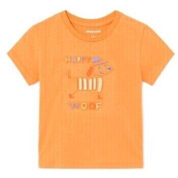 Mayoral Îmbracaminte 1030 Camiseta m/c embossed Naranja