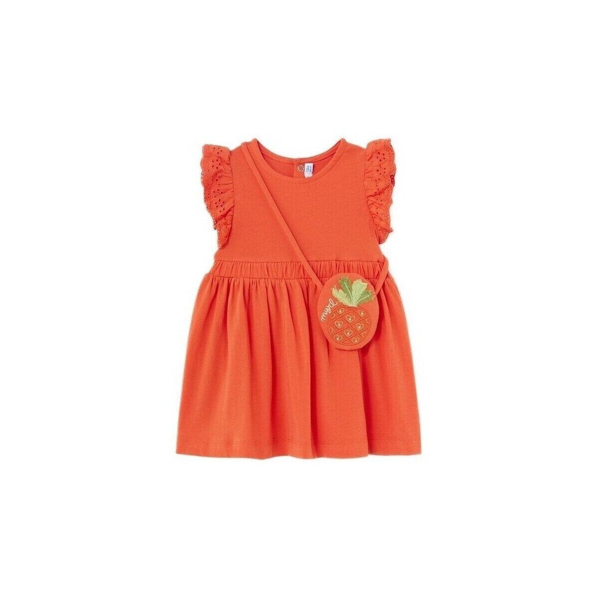 Mayoral Îmbracaminte 1919 Vestido con bolsito Naranja