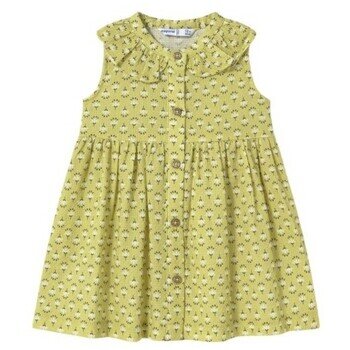 Mayoral Îmbracaminte 1921 Vestido estampado botones Verde