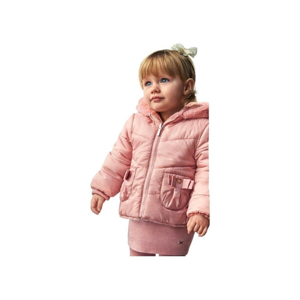 Mayoral Îmbracaminte 2480 CHAQUETON REVERSIBLE BEBE Rosa