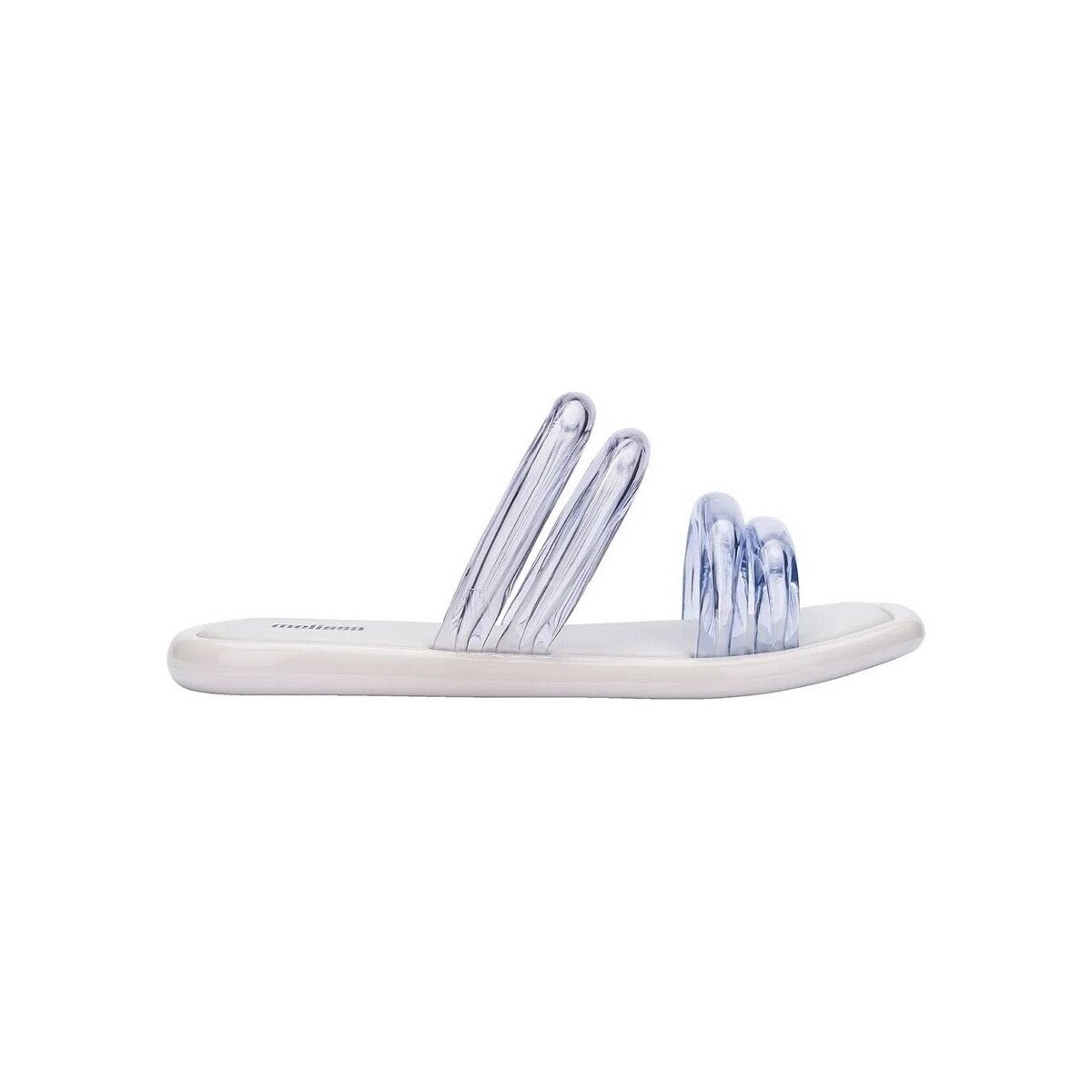Melissa Pantofi Airbubble Slide - White/Clear
